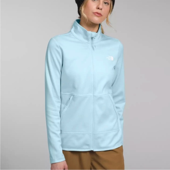 The‎ North Face NWT Jacket Women’s Size 1X Icecap Blue Canyonlands Full Zip - Picture 1 of 9